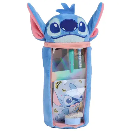 Stitch Blue Plush Filled Pencil Case product photo