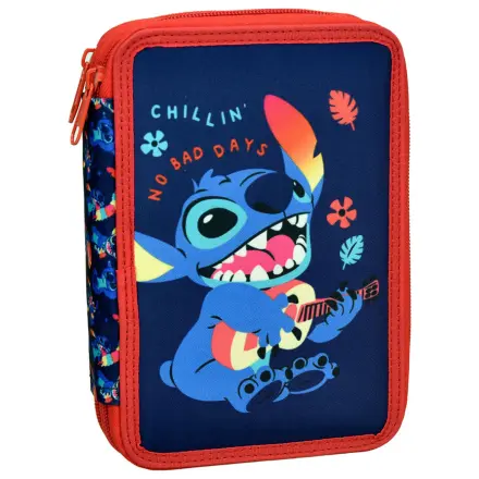 Stitch Chillin' Filled 2-Tier Pencil Case product photo