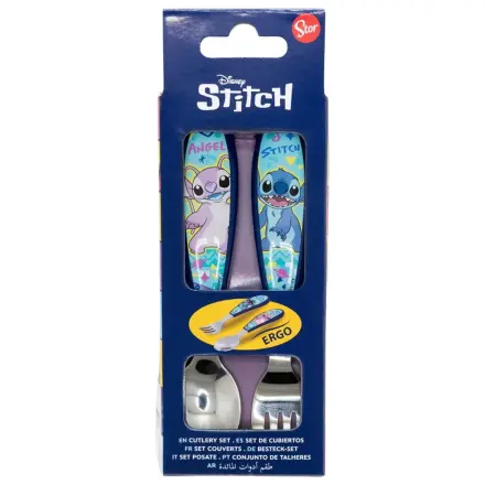 Stitch Drawing Metal Ergo Cutlery Set - 2 Piece product photo
