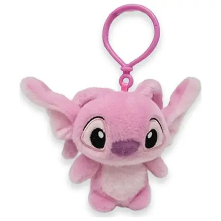 Stitch Pink 3D plush figure with hanger, bag charm 12 cm product photo