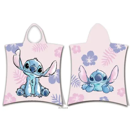 Stitch Pink Beach Towel Poncho product photo
