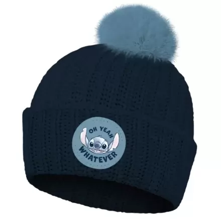 Stitch Pompom Knitted Beanie 56/58cm product photo