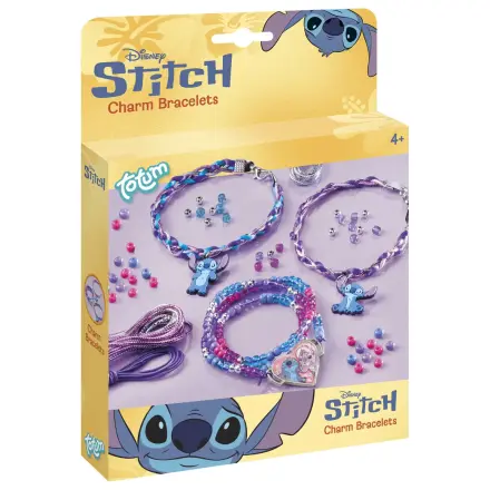 Stitch Purple charm bracelet making kit product photo