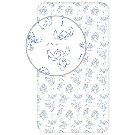 Stitch Stellar Waves Fitted Sheet 90x200 cm product photo