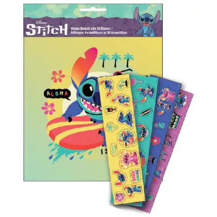Stitch Surf Sticker Album with 50 Stickers product photo