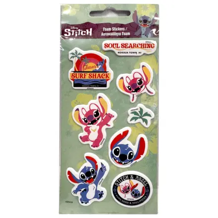 Stitch Surf Shack Puffy Sponge Sticker Set product photo
