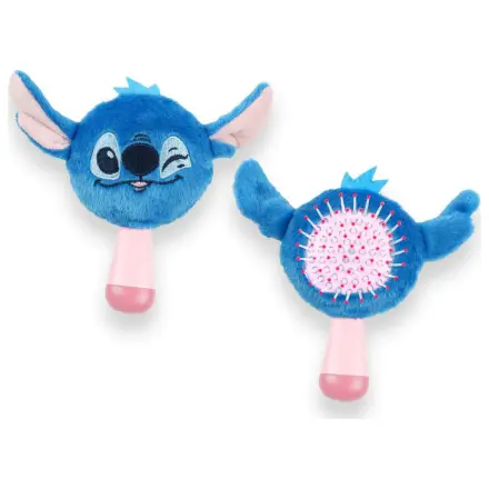 Stitch Wink mini plush hairbrush, comb 13 cm product photo
