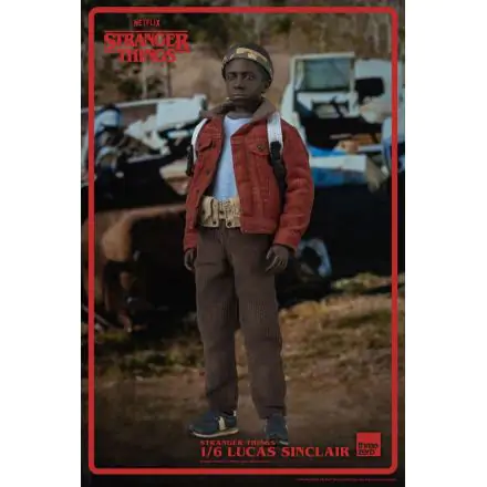 Stranger Things Action Figure 1/6 Lucas Sinclair 23 cm termékfotója