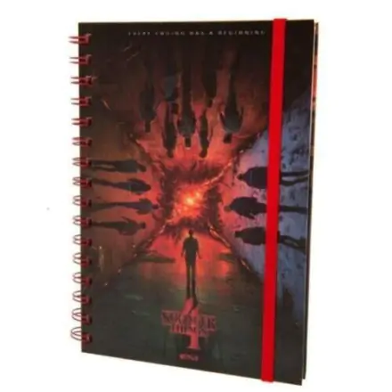 Stranger Things 4 Wiro Notebook A5 Red Vecna termékfotója
