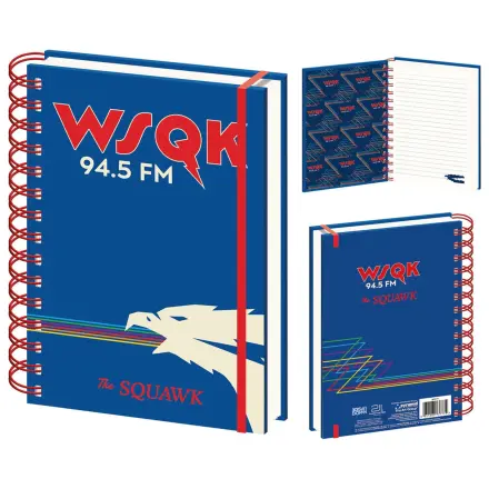 Stranger Things 5 WSQK A5 notebook product photo