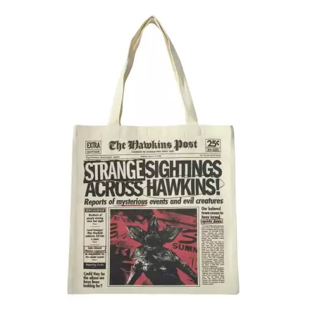 Stranger Things Tote Bag Newspaper product photo
