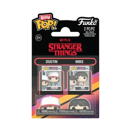 Stranger Things Bitty Funko POP! Vinyl Figure 2-Pack Dustin & Mike product photo