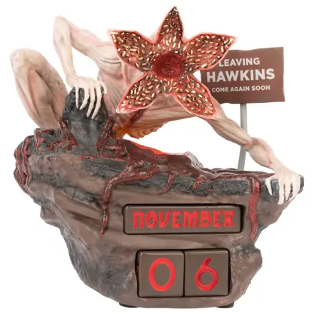 Stranger Things Demogorgon 3D perpetual calendar product photo