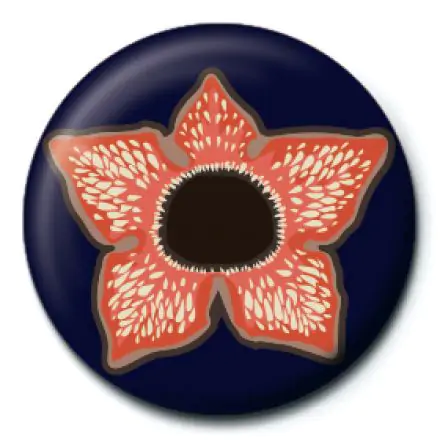 Stranger Things Demogorgon badge product photo