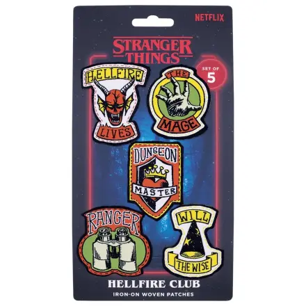 Stranger Things Fabric Patches 5-Pack product photo