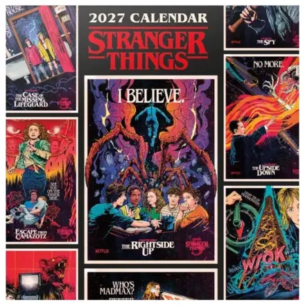 Stranger Things Wall Calendar 2027 30 x 30 cm product photo