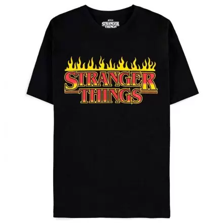 Stranger Things Fire Logo t-shirt termékfotója