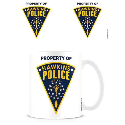 Stranger Things Mug Hawkins Police Badge product photo