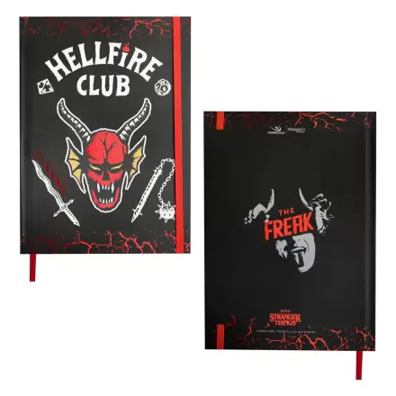Stranger Things Notebook Hell Fire Club  product photo