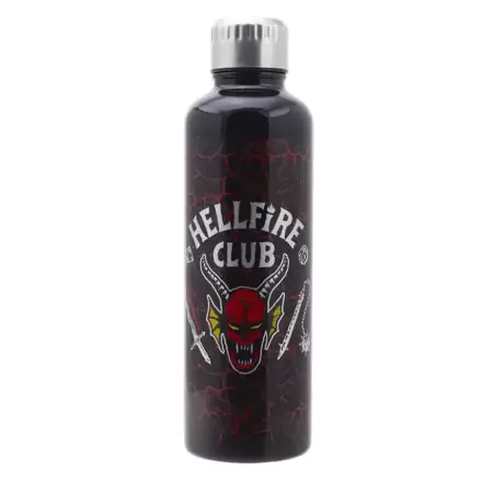 Stranger Things: Hellfire Club Metal Water Bottle termékfotója