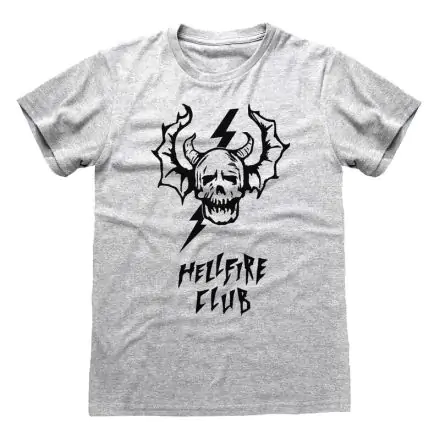 Stranger Things Hellfire Skull t-shirt product photo