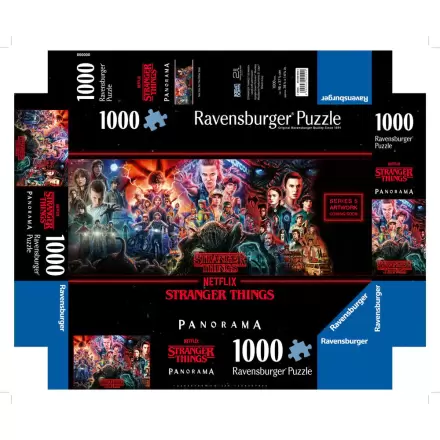 Stranger Things panorama puzzle 1000pcs product photo