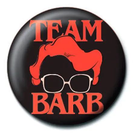 Stranger Things Team Barb badge product photo