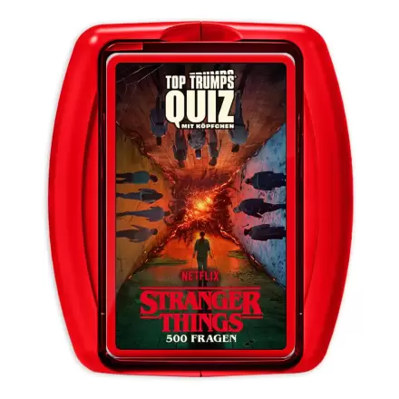 Stranger Things Card Game Top Trumps Quiz *German Version* product photo