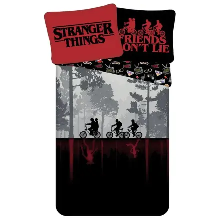 Stranger Things Upside Down Dark Duvet Cover product photo