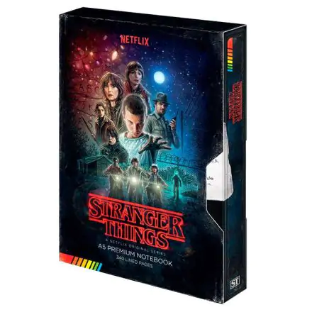 Stranger Things Premium Notebook A5 VHS (S1) termékfotója