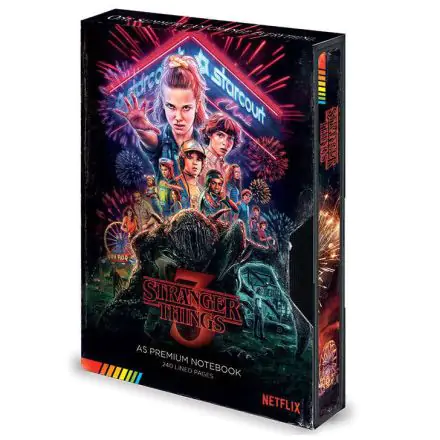Stranger Things Premium Notebook A5 Great Scott VHS product photo