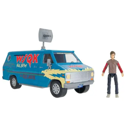 Stranger Things World Of Figure & Vehicle Vehicle with Actionfigure The Squawk van Playset with Steve   product photo