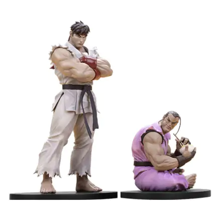 Street Fighter PVC Statues 1/10 Ryu & Dan 18 cm product photo