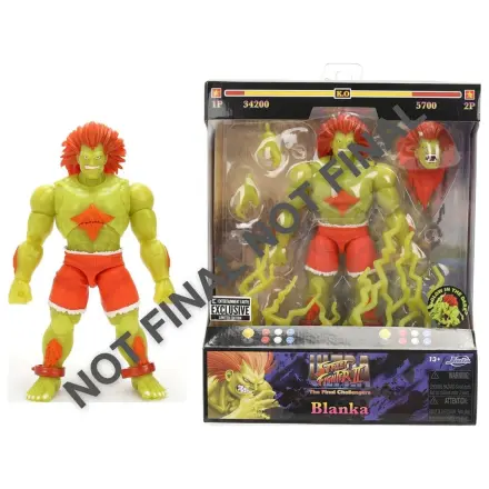 Street Fighter Action Figure II Blanka GID 19 cm product photo