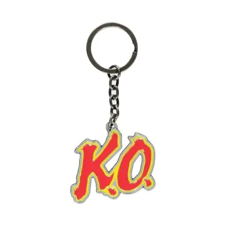 Street Fighter Metal Keychain KO product photo