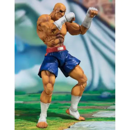 Street Fighter Sagat Tamashii Web Exclusive S.H. Figuarts figure 17cm product photo