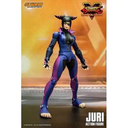 Street Fighter V Champion Edition Action Figure 1/12 Juri Han 18 cm product photo