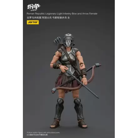 Strife Action Figure 1/18 Roman Republic Legionary Light Infantry Bow and Arrow Female 11 cm product photo