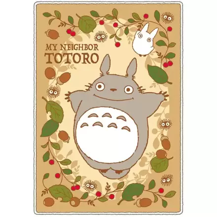 Studio Ghibli Fleece Blanket My Neighbor Totoro Rosehips and Hazelnuts 200 x 140 cm product photo