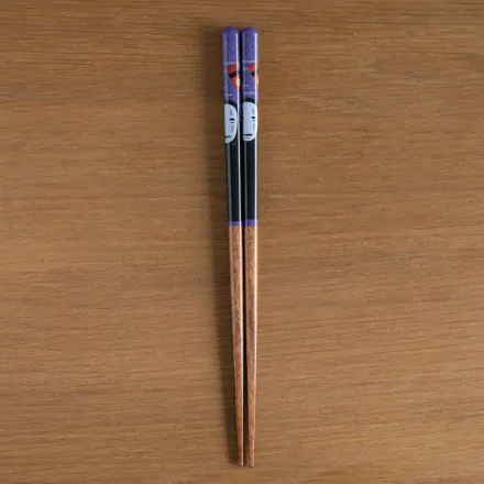 Studio Ghibli lacquered Chopsticks sketches Spirited Away No Face & Lantern 21 cm termékfotója