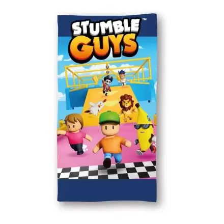 Stumble Guys cotton beach towel product photo