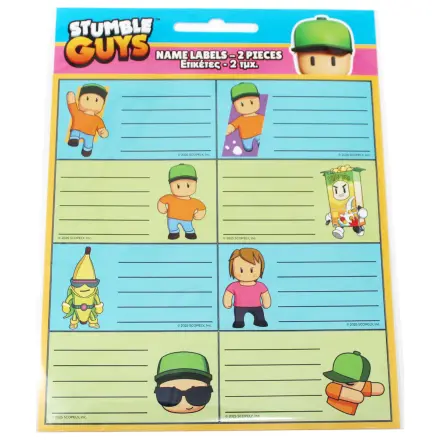 Stumble Guys Race Notebook Label 16 Pcs product photo