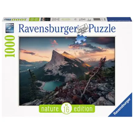 Sunset in the mountains puzzle 1000pcs product photo