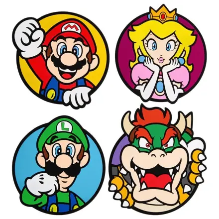 Super Mario Coaster 4-Pack product photo