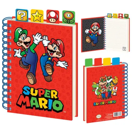 Super Mario A5 notebook product photo