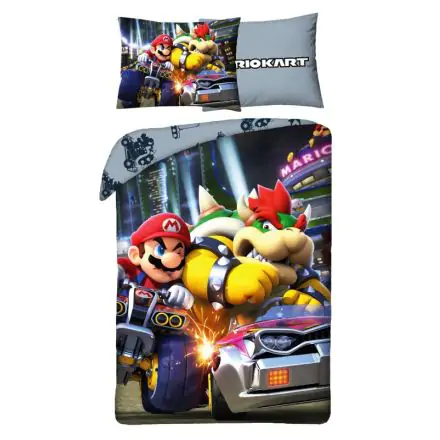 Super Mario bed cover 140×200cm, 70×90 cm termékfotója