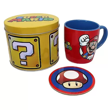 Super Mario Bros Golden Mug and coaster termékfotója