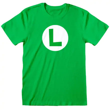 Super Mario Bros Luigi Badge t-shirt product photo