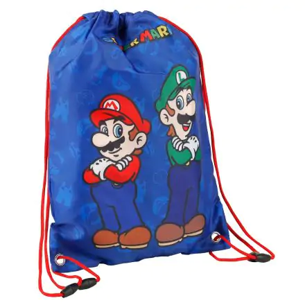 Super Mario Bros Mario and Luigi gym bag 40cm termékfotója