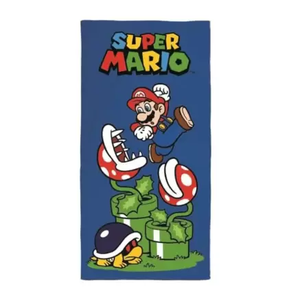 Super Mario Bros microfibre beach towel product photo